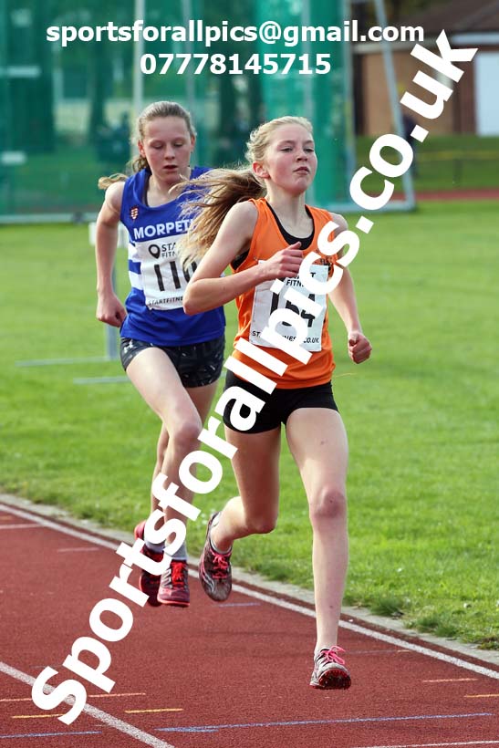 3000 metres, NECAA Open Meeting, Morpeth, Sunday, September 27th. David T. Hewitson/Sports for All Pics